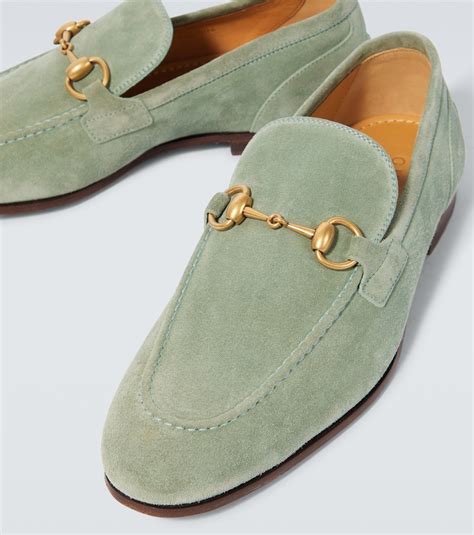 penny loafers gucci|Gucci jordaan loafer suede.